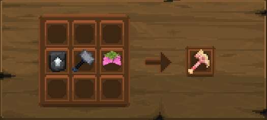 Рецепт крафта дополнения 21