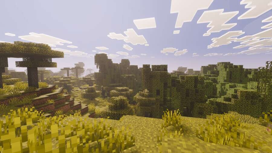 Листва в саванне