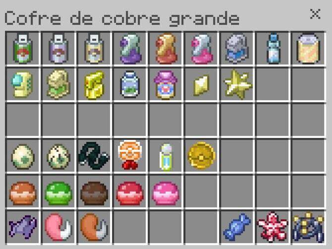 Вещи в инвентаре