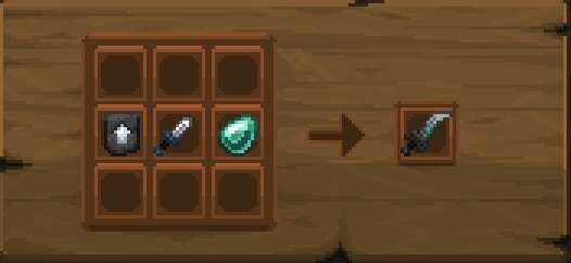 Рецепт крафта дополнения 17