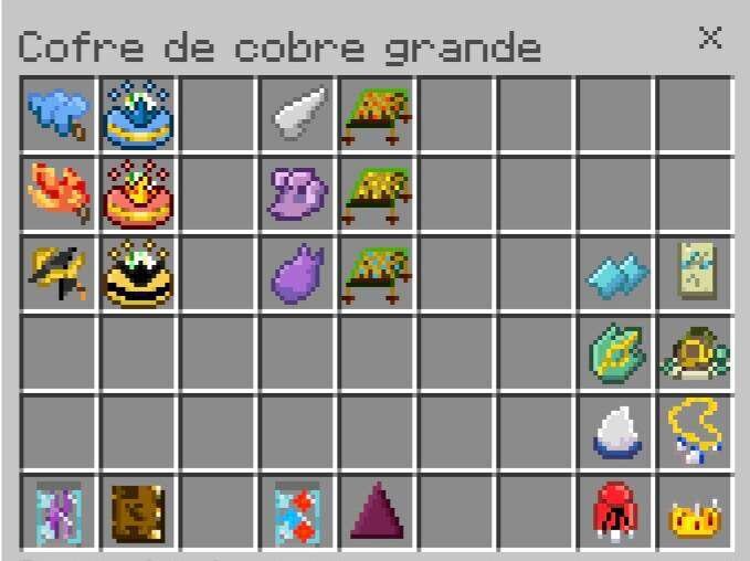 Предметы в инвентаре