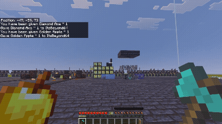 Золотое яблоко в левой руке