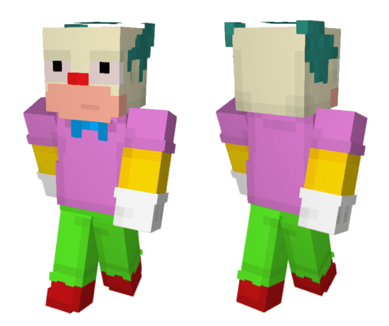 Скин Яркого клоуна