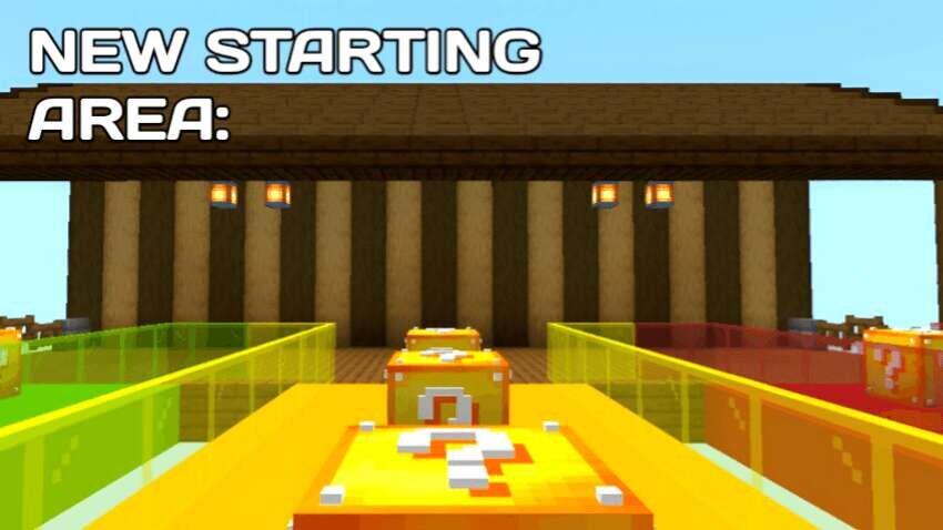 Стартовая арена для гонок