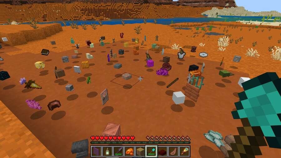 Случайный дроп на земле