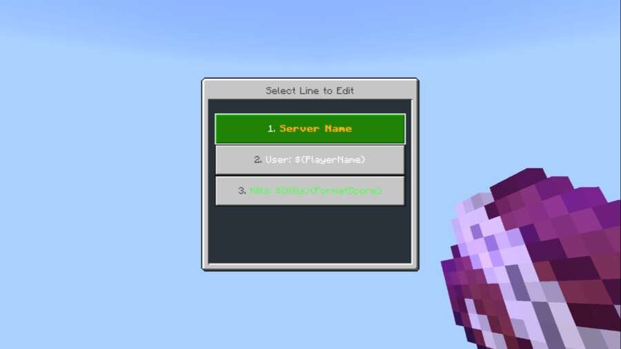 Изменение строк статистики