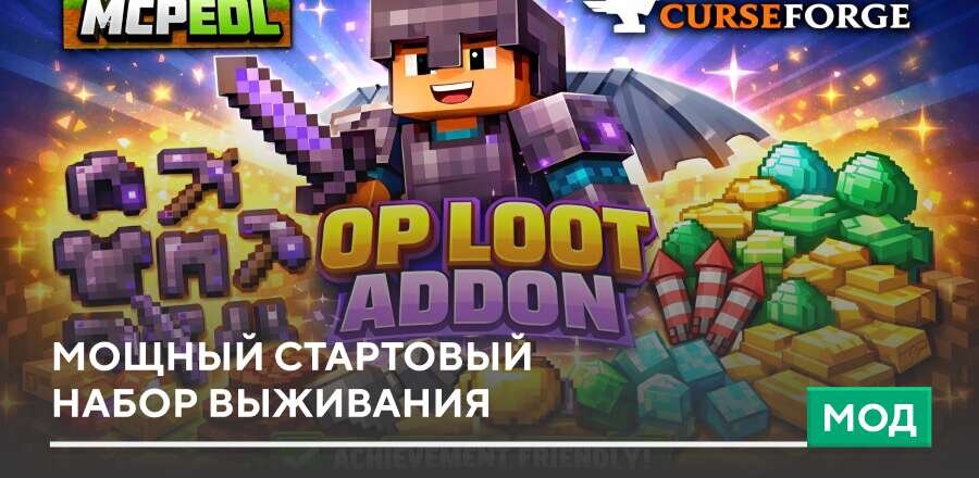 Мод: Мощный стартовый набор выживания