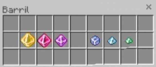 Различные вещи в инвентаре