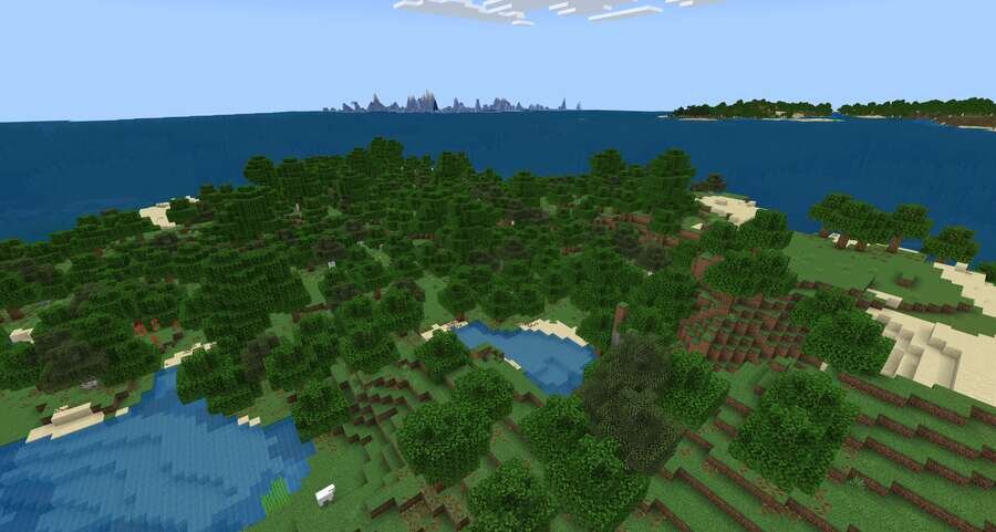 Как выглядят реки и озера на острове