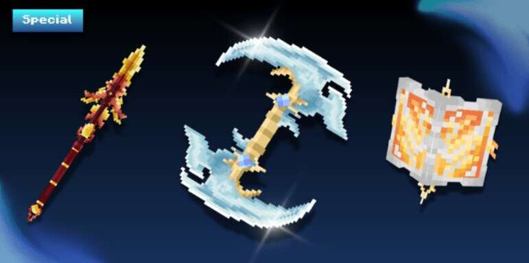 Разные виды оружия