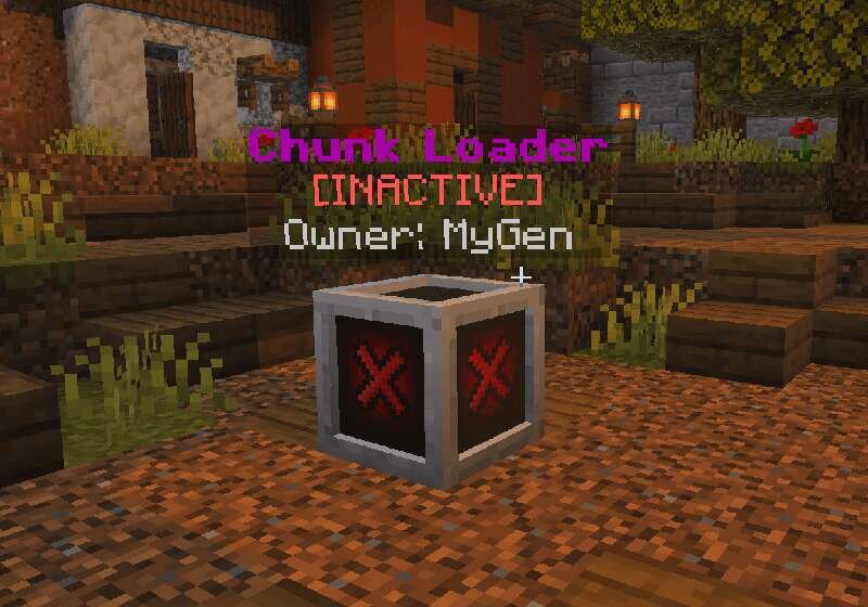 Неактивный блок загрузки чанков