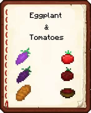 Помидоры и баклажаны