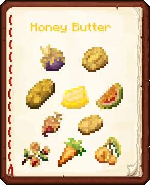 Мед, масло и продукты