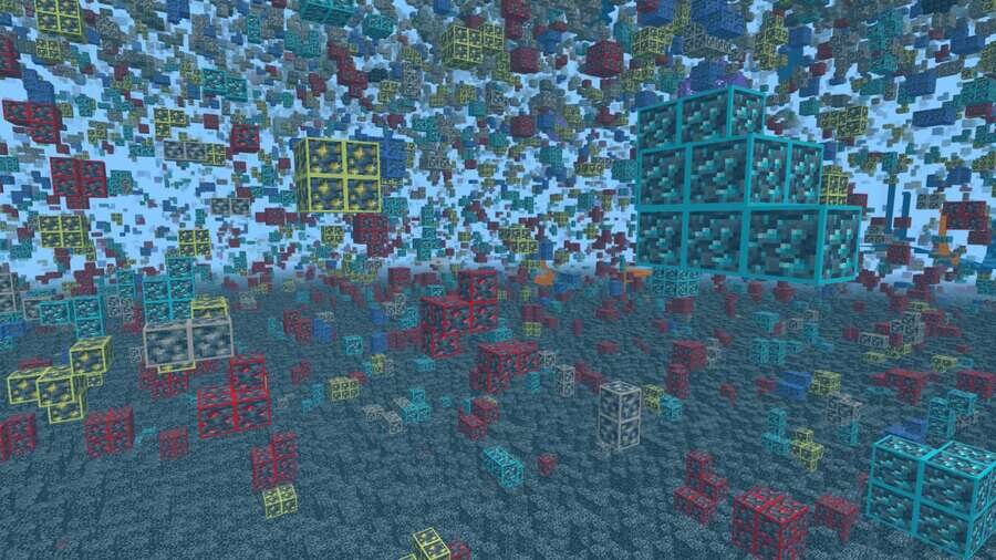 Видимость руды сквозь Камень