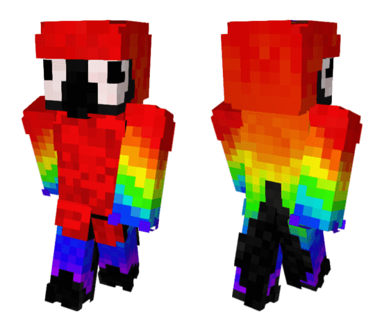 Скин Яркого попугая