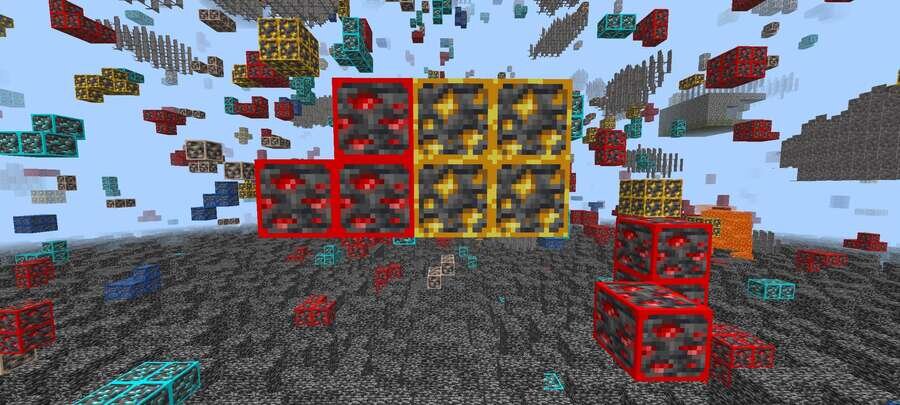 Контурное выделение Руды