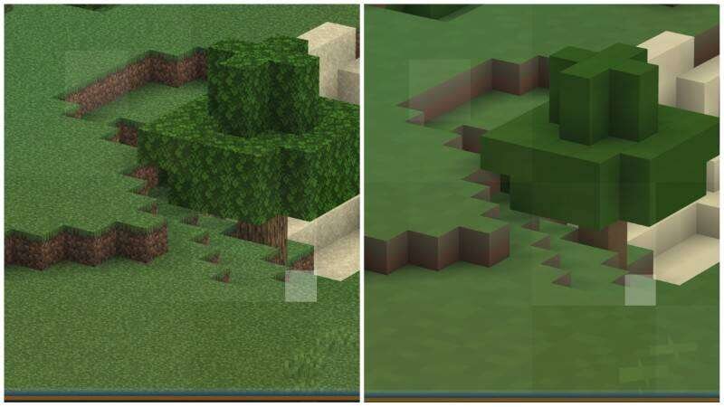 Упрощенный вид деревьев