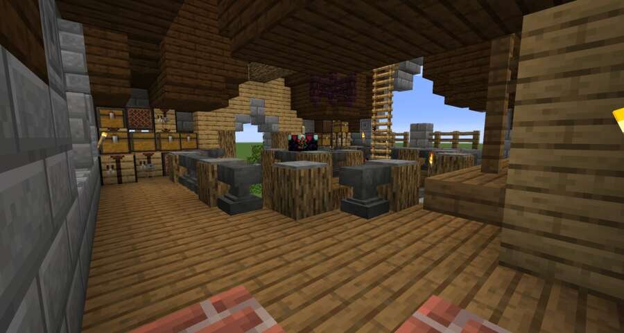 Фэнтези-дом вид внутри 2