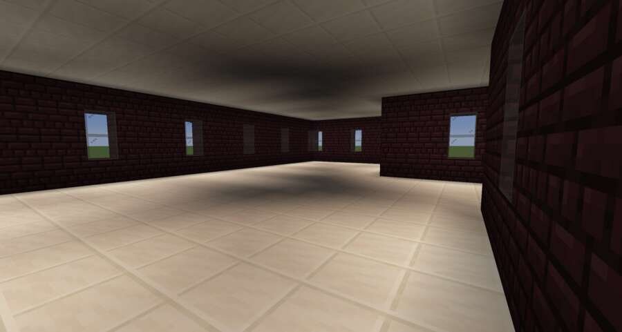 Особняк в белых тонах вид внутри 4