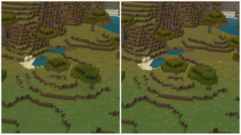 Минималистиное отображение деревьев