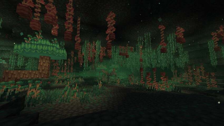 Биом светящихся грибов