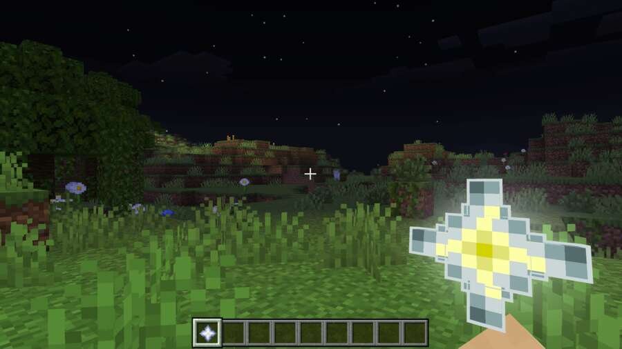 Звезда Края в руке персонажа