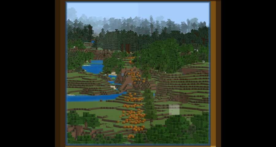 Дорожка из тыкв идет в горизонт