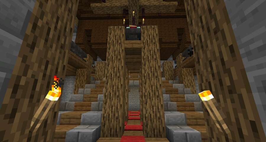 Фэнтези-дом вид внутри