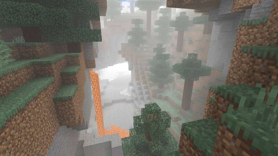 Вид из пещеры