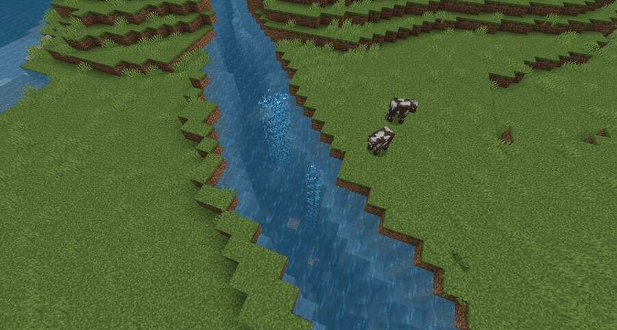 Красивое ущелье посреди острова