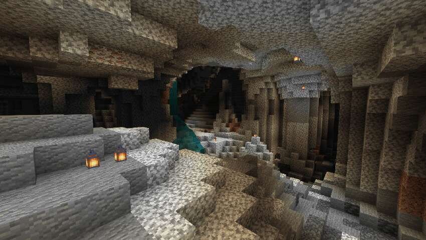 Пещера диорита