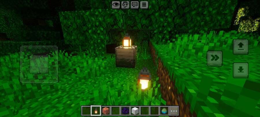 Фонарь в лесу