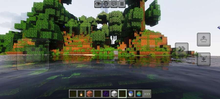 Небольшой лесной островок