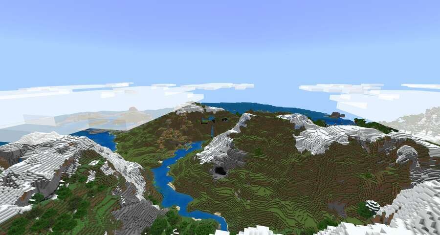 Как выглядит красивая речка в игровом мире