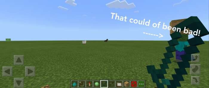 Игрок с прозрачным Мечом