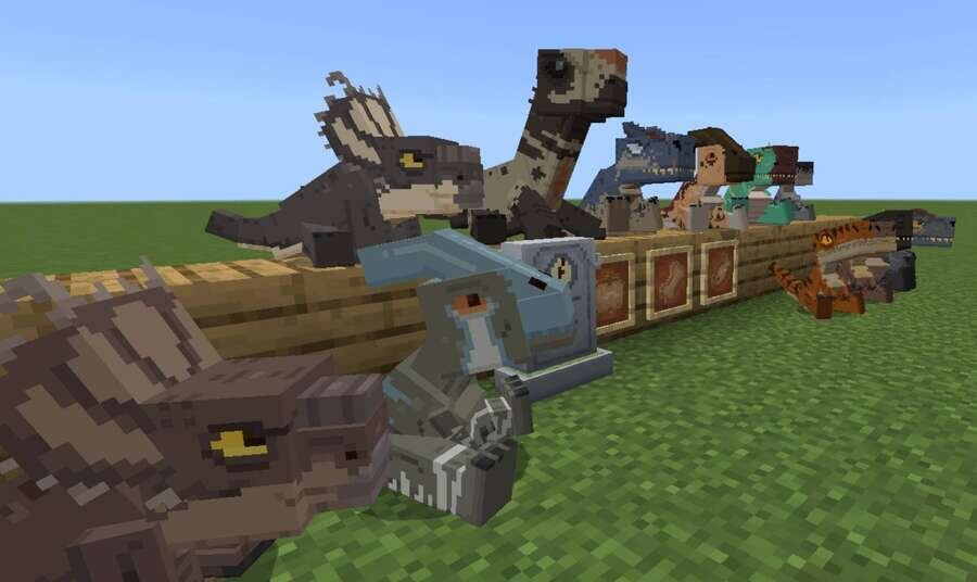 Динозавры на стенде