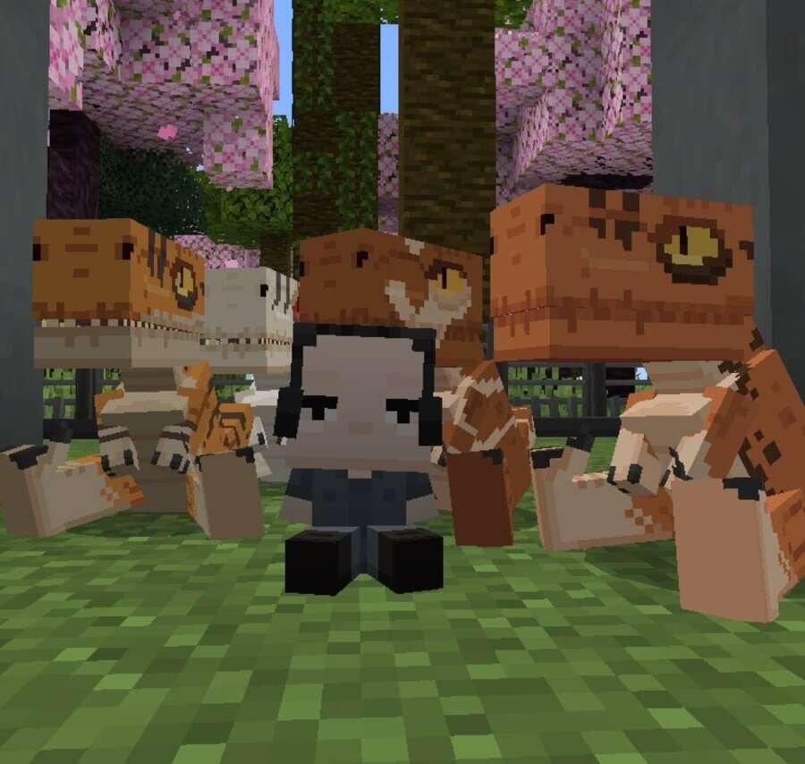 Маленький НПС и Динозавры