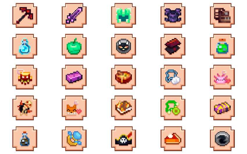 Иконки в игре