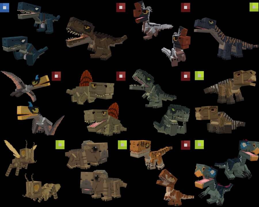 Динозавры и их анимации