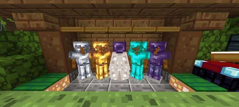 Стойки для брони в игре