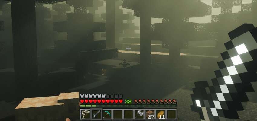 Жуткий вид Тайги