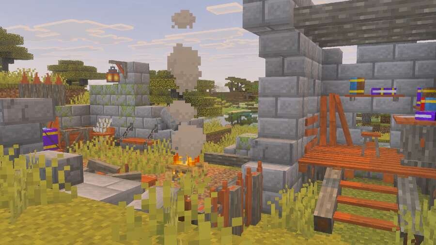 Средневековый лагерь