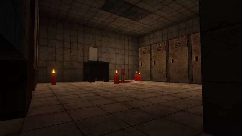 Свечи в загадочной комнате