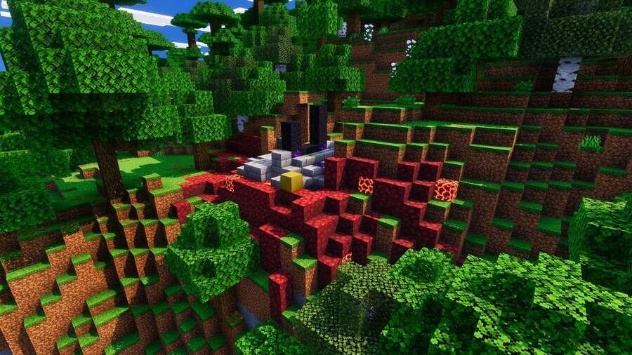 Яркие цвета природы