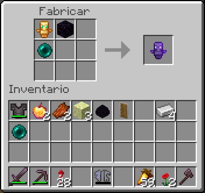 Рецепт крафта Тотема пустоты