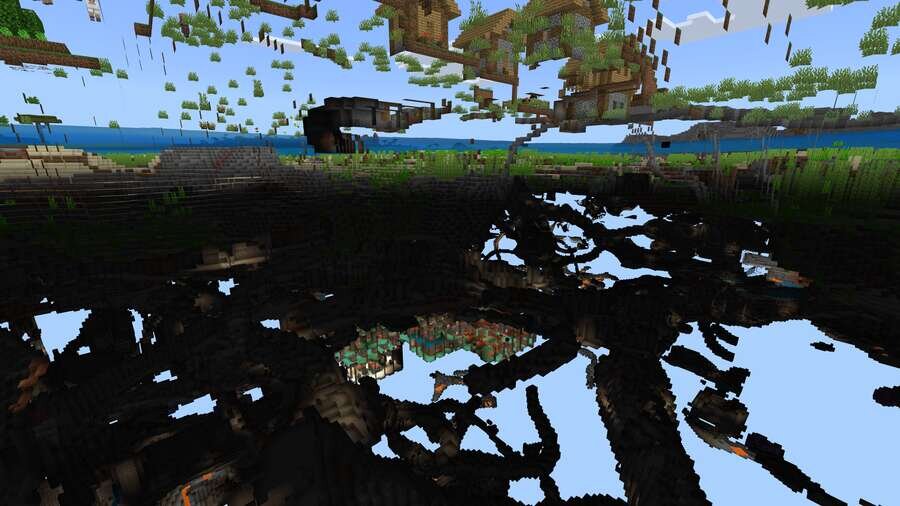 Камера испытаний прямо под деревней