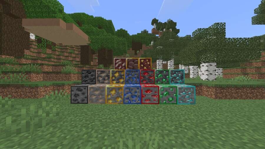 Выделение контура Руды