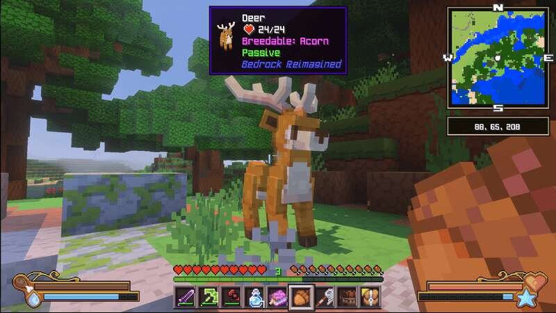 Олень в лесу