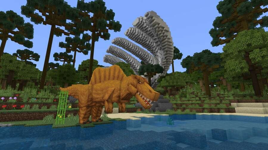 Спинозавр в игре