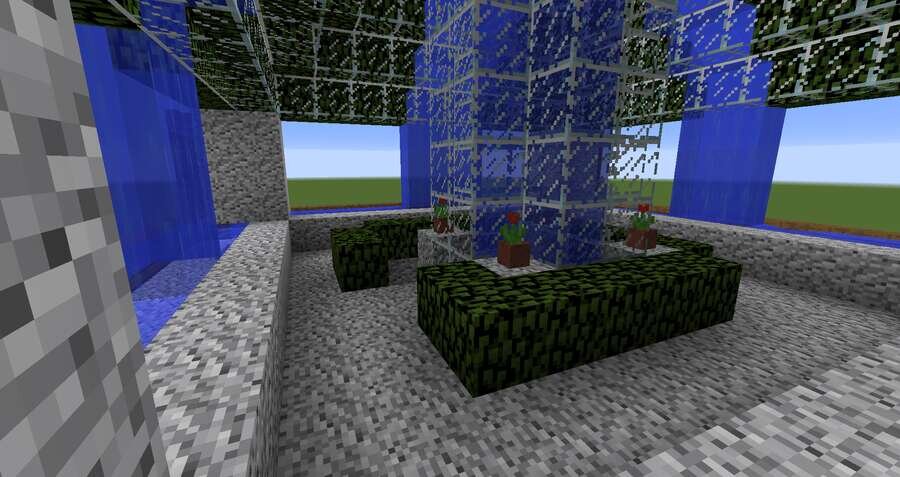 Фонтан-комната вид внутри 2